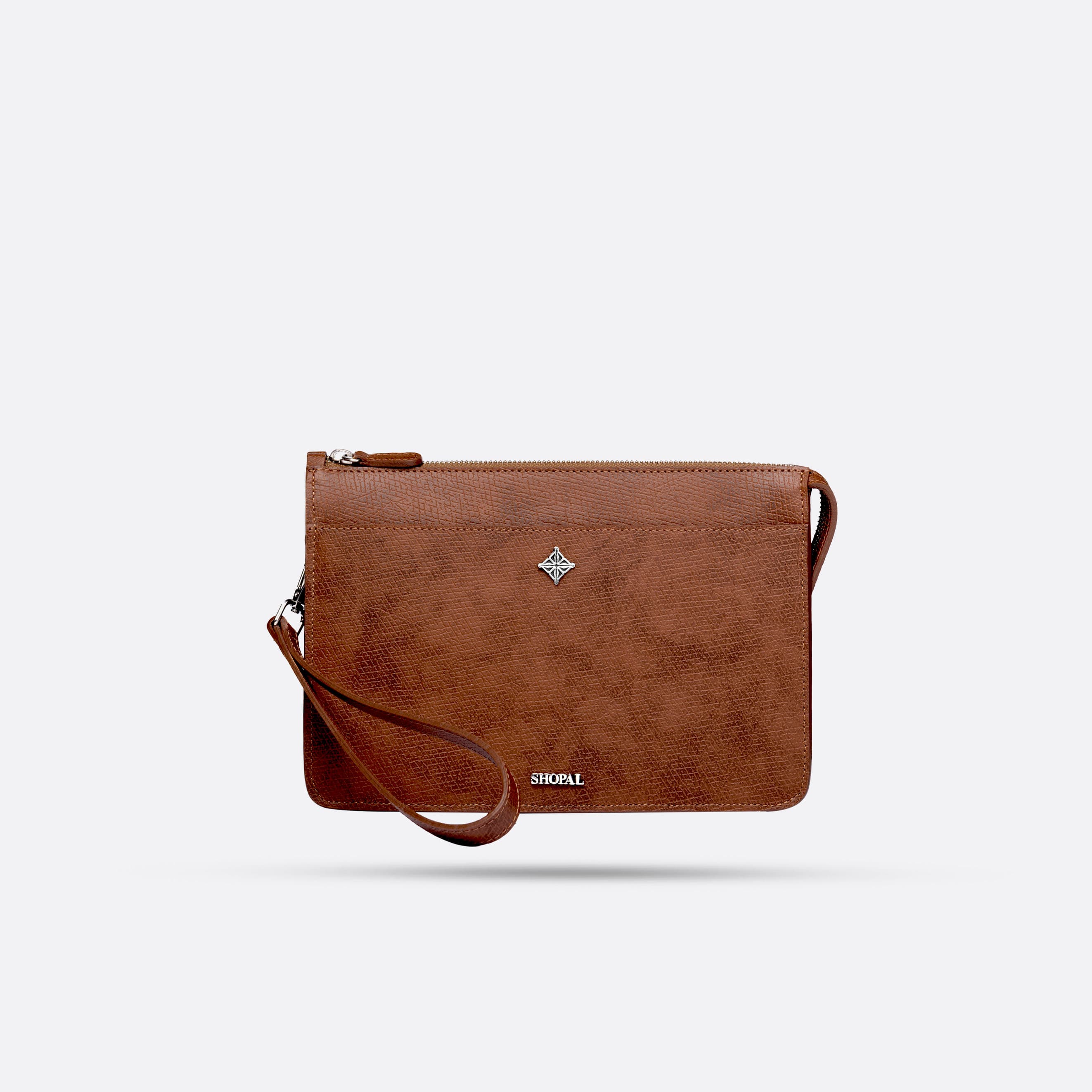 Sac compact en cuir 