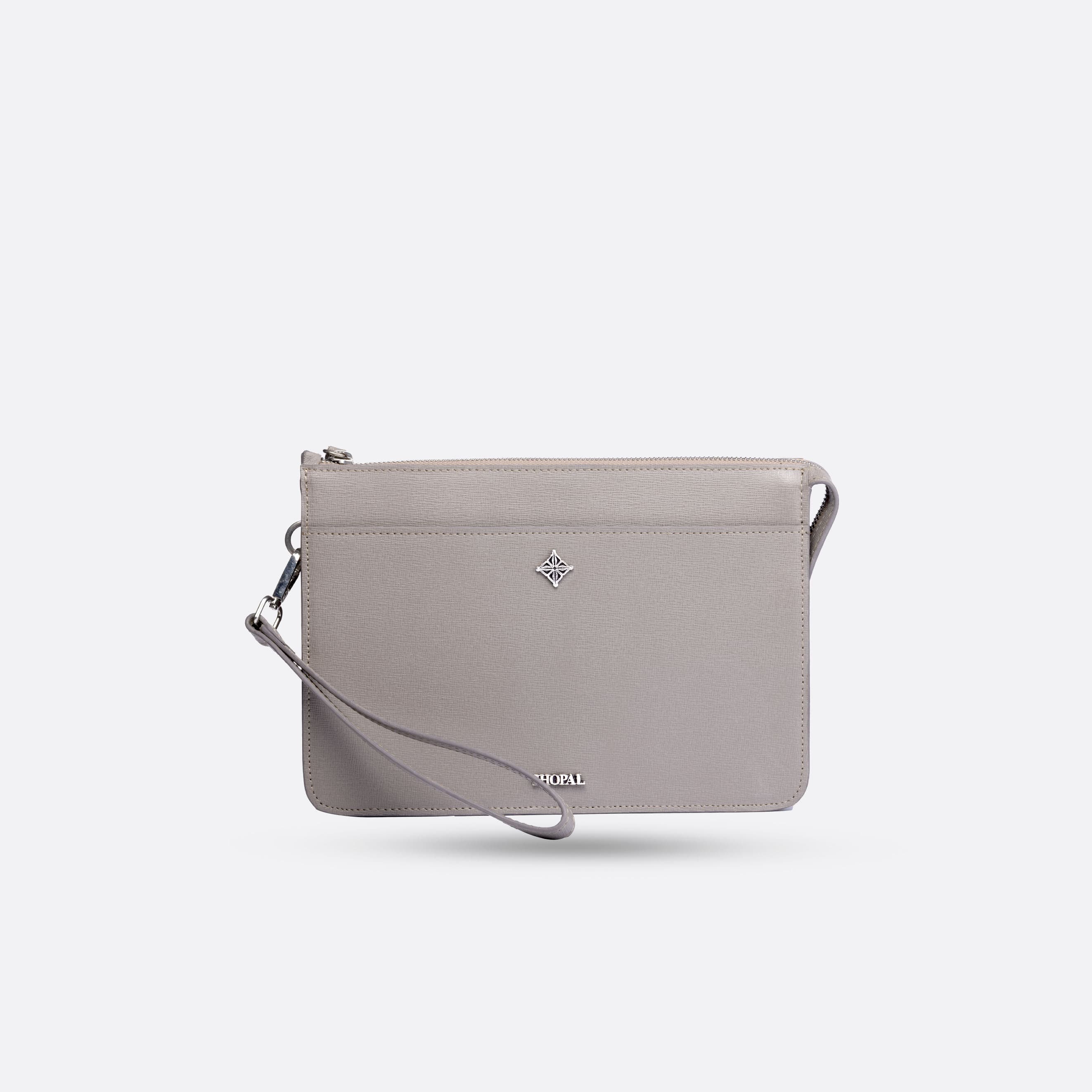 Sac compact en cuir 