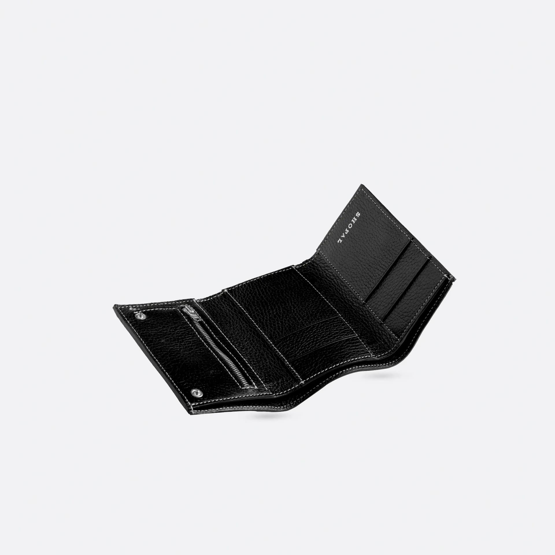 Portefeuille compact en cuir  - Image 4